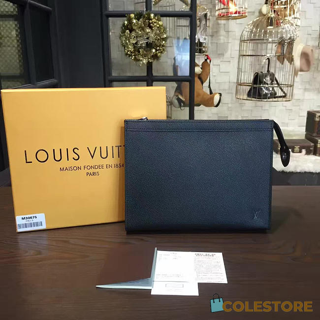  louis vuitton toiletry CohotBag  pouch 19 indigo - 1