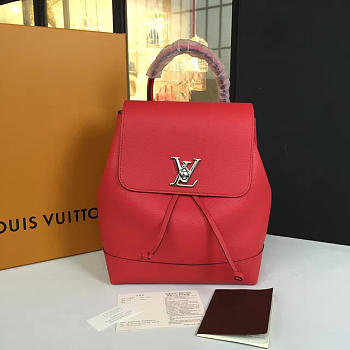 Louis Vuitton Lockme Backpack Red Louis Vuitton Tote Backpack