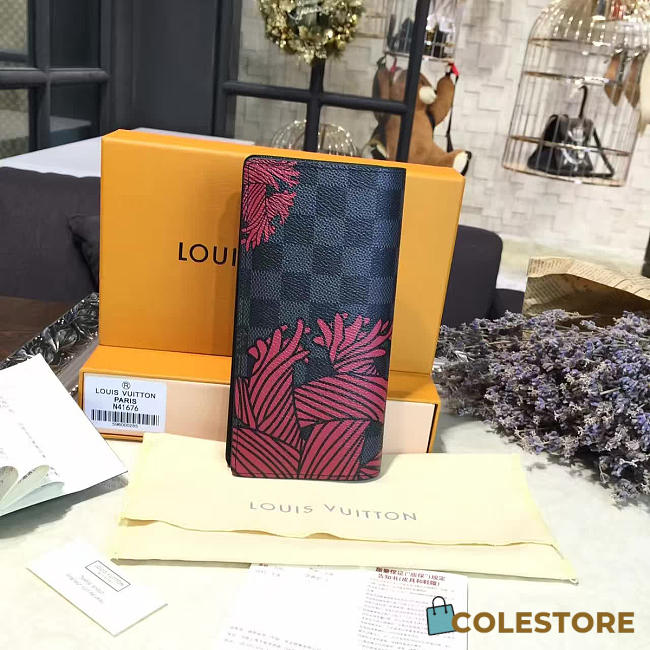 Louis Vuitton Zippy Wallet Red 3164 - 1