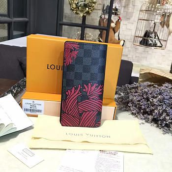 Louis Vuitton Zippy Wallet Red 3164