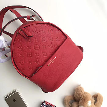Louis Vuitton Sorbonne Backpack Cherry SizeE 32C36