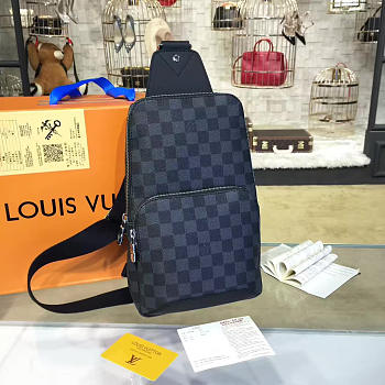   Louis Vuitton Avenue Sling Damier Bag 3528