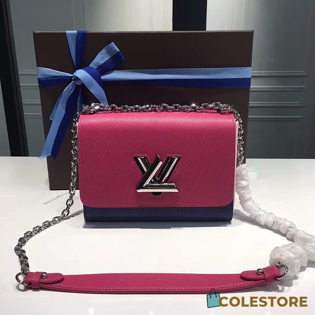 Louis Vuitton Twist MM Purple M3596 - 1