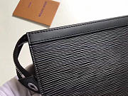 Louis Vuitton Supreme Clutch Black Bag M41366  - 6