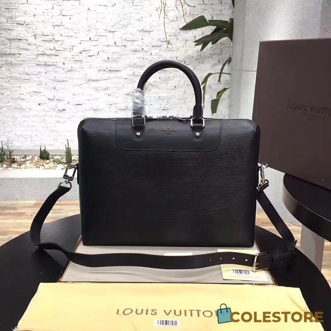 Louis Vuitton Porte Documents Jour Noir 3829 - 1