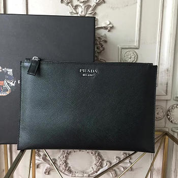 Prada Leather Clutch Bag 4194
