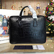 Prada Leather Briefcase 4201 - 2