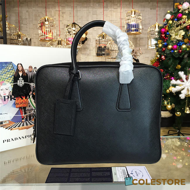Prada Leather Briefcase 4214 - 1