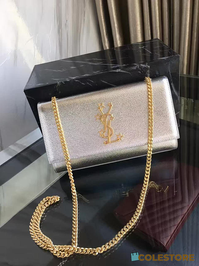 YSL Monogram Kate Star Gold 4756 - 1