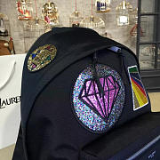 YSL Monogram BackpackDiamonds Black 4792 - 6