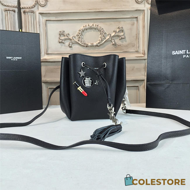 YSL Leather Bucket Bag 4815 - 1
