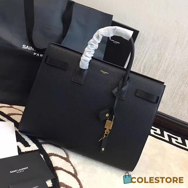 YSL Large Sac De Jour Carry All Bag 4875 - 1