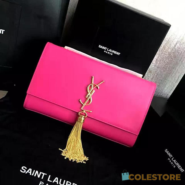 YSL Monogram Kate Bag With Leather Tassel 4973 - 1