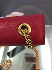 YSL Monogram Kate Grain De Poudre Embossed Leather 4990 - 4