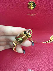 YSL Monogram Kate Grain De Poudre Embossed Leather 4990 - 2
