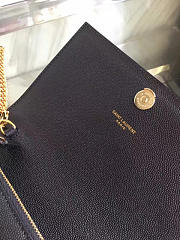 YSL Monogram Kate Gold Tassel In Grain De Poudre Embossed Leather 5052 - 6