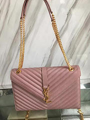 Ysl Gold Monogram College Pink 5086 - 5