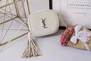 YSL Monogram Blogger White  - 2