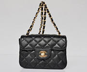 Chanel Lambskin Leather Flap Bag With Gold Hardware Black - 2
