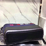 Chanel's Gabrielle Large Hobo Bag Navy Blue & Black A93824 VS05505 - 5