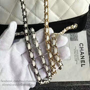 Chanel's Gabrielle Small Backpack White And Black A94485 23cm - 4