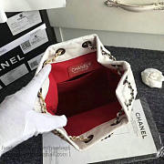 Chanel's Gabrielle Small Backpack White And Black A94485 23cm - 5