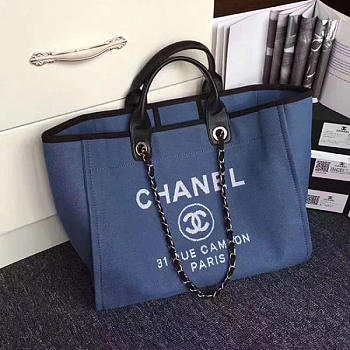 Chanel  Shopping Bag Blue A68046 VS05826