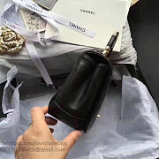 Chanel Caviar Quilted Lambskin Flap Bag With Top Handle Black A93752 VS02984 - 2