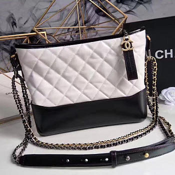 Chanel's Gabrielle Large Hobo Bag White A93824 VS05157