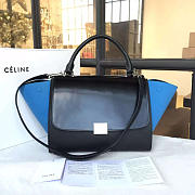 Celine Trapeze Leather Handbag Z940 - 1