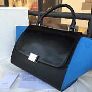 Celine Trapeze Leather Handbag Z940 - 5
