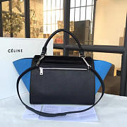 Celine Trapeze Leather Handbag Z940 - 4
