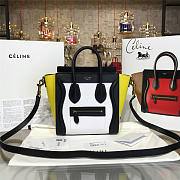 Celine Nano Leather Shoulder Bag Z1020 - 1