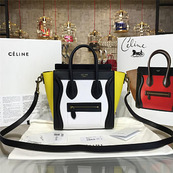 Celine Nano Leather Shoulder Bag Z1020