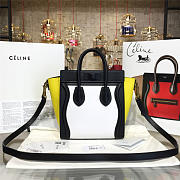 Celine Nano Leather Shoulder Bag Z1020 - 4