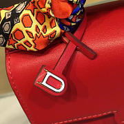 CohotBag delvaux calfskin mini tempete satchel red 1460 - 3