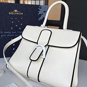 CohotBag delvaux mini brillant satchel smooth leather white 1469 - 2