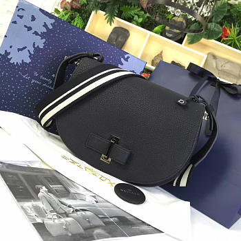 CohotBag delvaux calfskin le mutin saddle bag black 1507