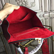 Dioraddict Calfskin Handbag Rouge in Red 30cmx23cmx12cm - 4
