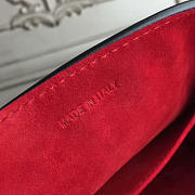 Dioraddict Calfskin Handbag Rouge in Red 30cmx23cmx12cm - 3