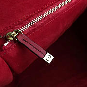 Dioraddict Calfskin Handbag Rouge in Red 30cmx23cmx12cm - 2