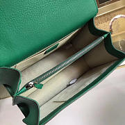 gucci dionysus medium top handle bag rose green leather CohotBag  - 3