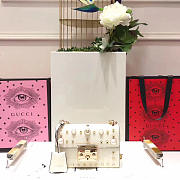 gucci gg leather padlock studded CohotBag 2381 - 1