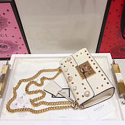 gucci gg leather padlock studded CohotBag 2381 - 6