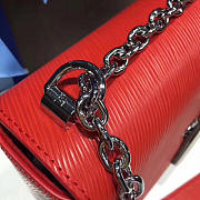 Louis Vuitton Twist MM In Red - 2