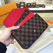  louis vuitton pochette CohotBag  felicie damier ebene 3263 - 5