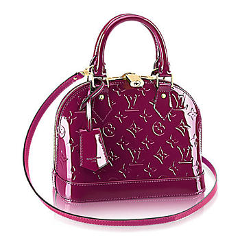 Louis Vuitton Alma BB Monogram Vernis Leather M50565