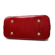 Louis Vuitton Alma Pm Monogram Vernis Red M90169 - 3