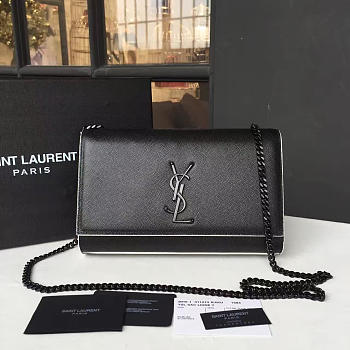 YSL Monogram Kate Star Grain De Poudre Embossed Leather 4744