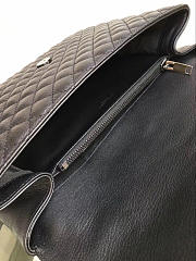 YSL Envelope Large Bag Black 4812 - 2